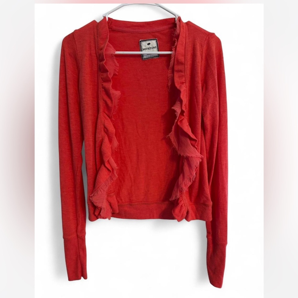 Poof Excellence cardigan orange pink